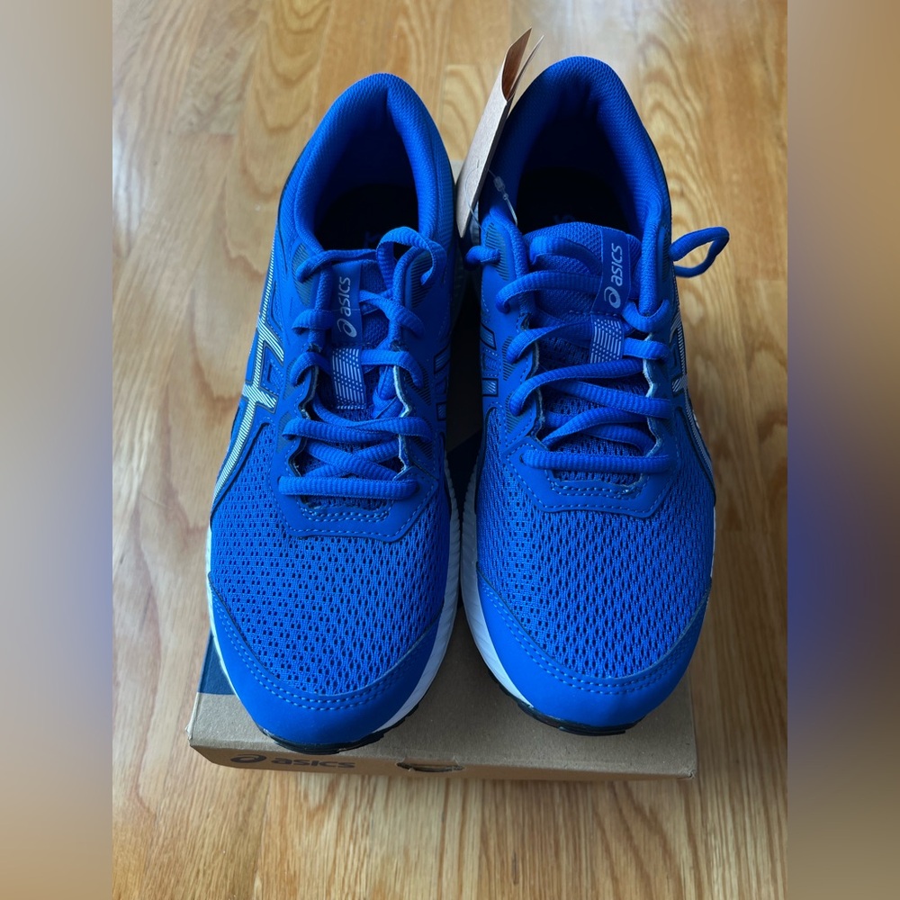 Asics Contend 8 Kids Blue Athletic Sneakers